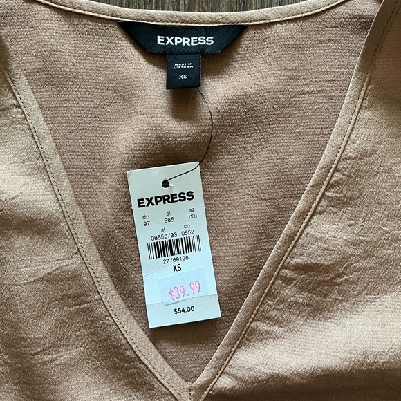 Express Satin Lace Long Sleeve Shirt - Picture 5 of 5